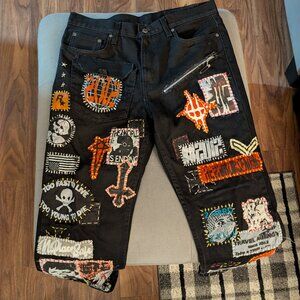 2012co Patch Denim Pants Missing Since Thursday STYLE